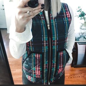 J crew puffer vest